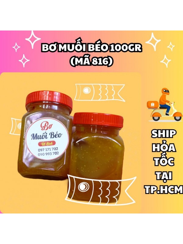 100gr Bơ Muối Béo Mã 816